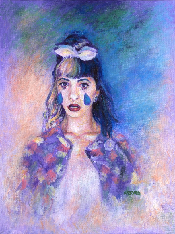 melanie martinez portrait painting